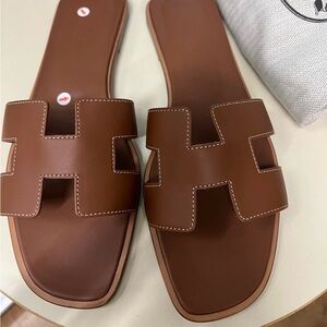 Hermès Oran Sandal Size 40